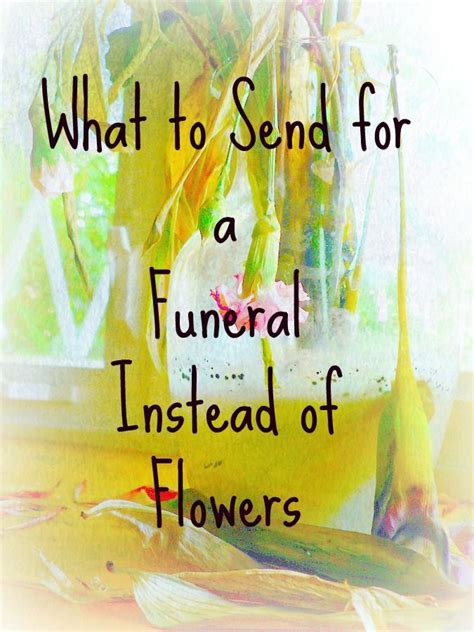 What to Send for Sympathy Instead of Flowers: Exploring Thoughtful Alternatives